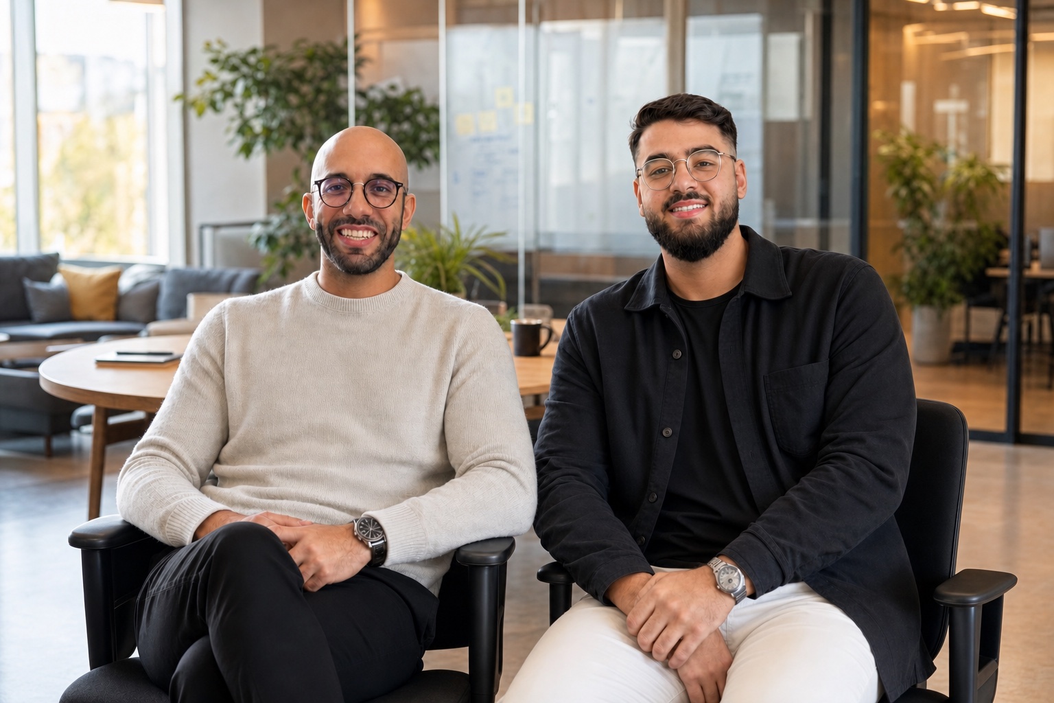 AKIERO founders Kerolos Yousef and Akram Sharkawy